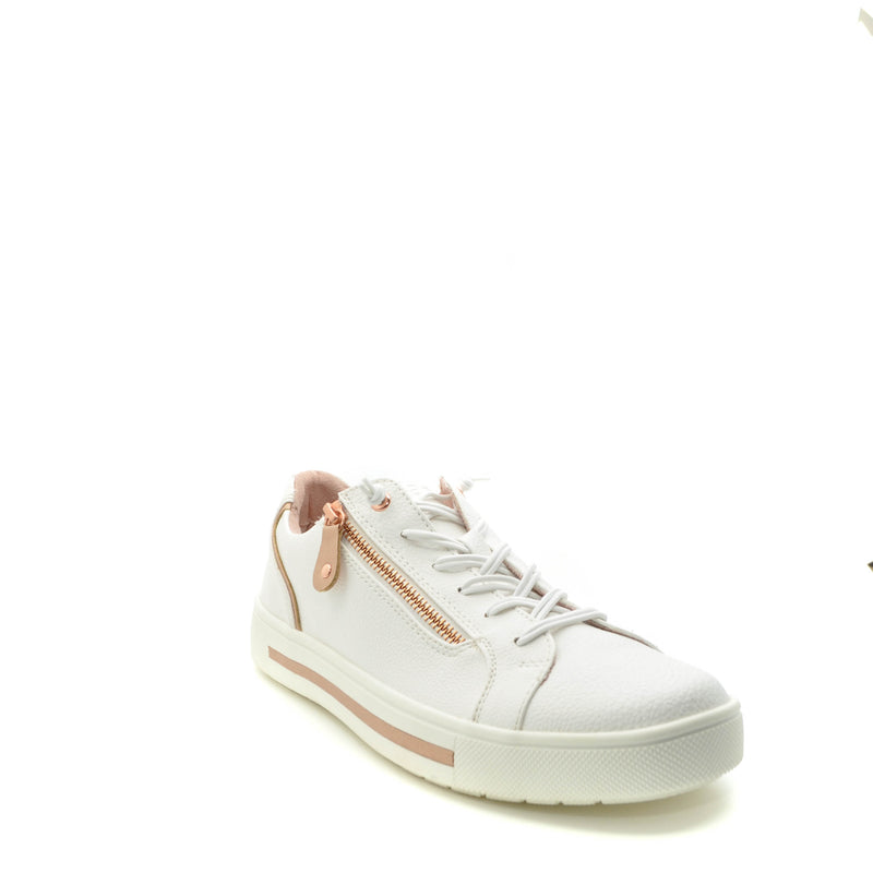 Load image into Gallery viewer, wide fitting shoes in white
