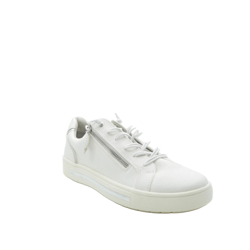 Load image into Gallery viewer, white wide fit shoes for women
