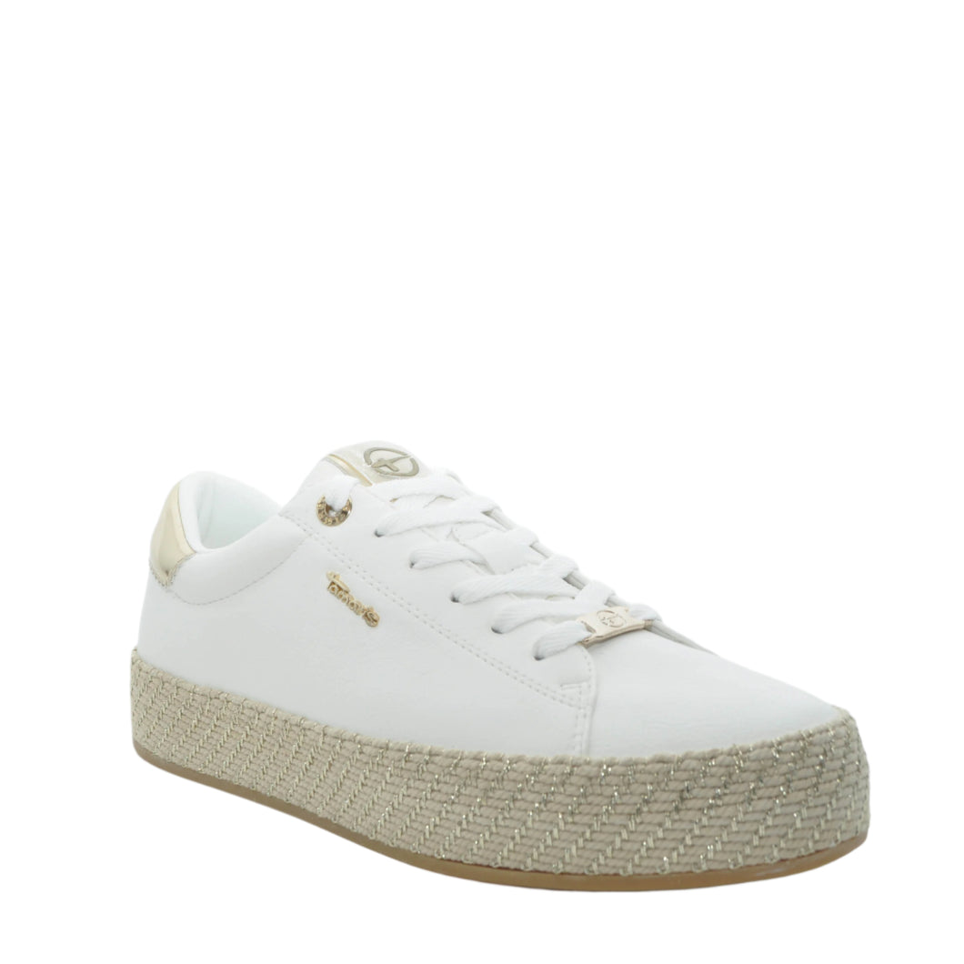 white dressy trainers