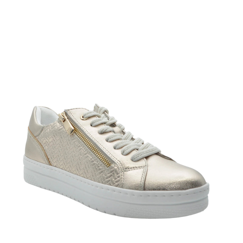 Load image into Gallery viewer, gold marco tozzi shoes
