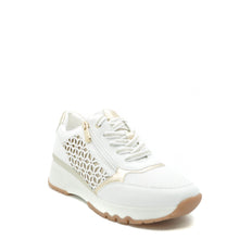 Load image into Gallery viewer, marco tozzi white wedge trainers