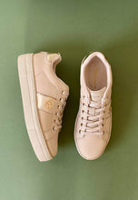 Load image into Gallery viewer, womens beige casual trainers