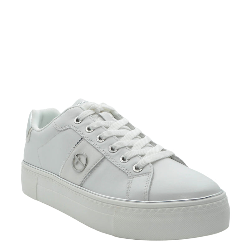 Load image into Gallery viewer, tamaris white leather shoes
