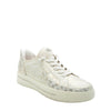 white gold casual trainers
