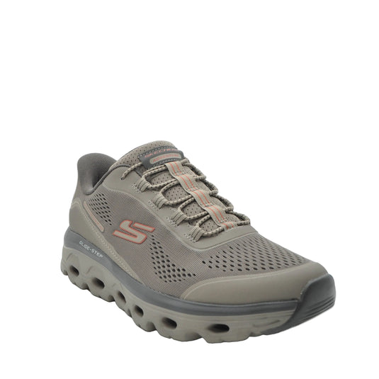 taupe skechers slip ins for men