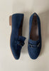 navy flat shoes for women