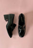 black square heels