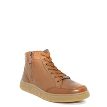 Load image into Gallery viewer, brown flat ankle boots women