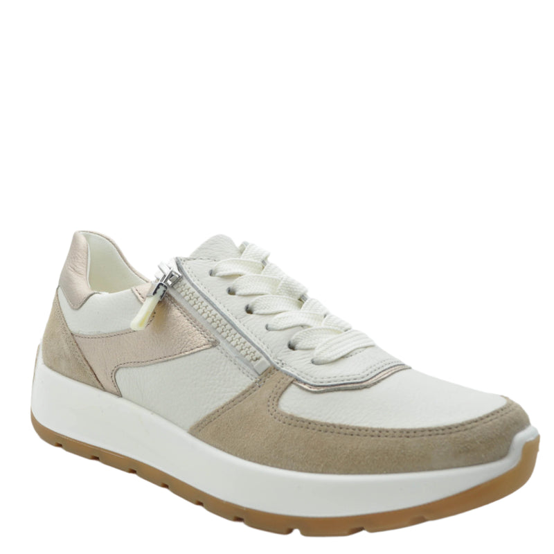 Load image into Gallery viewer, beige ara trainers
