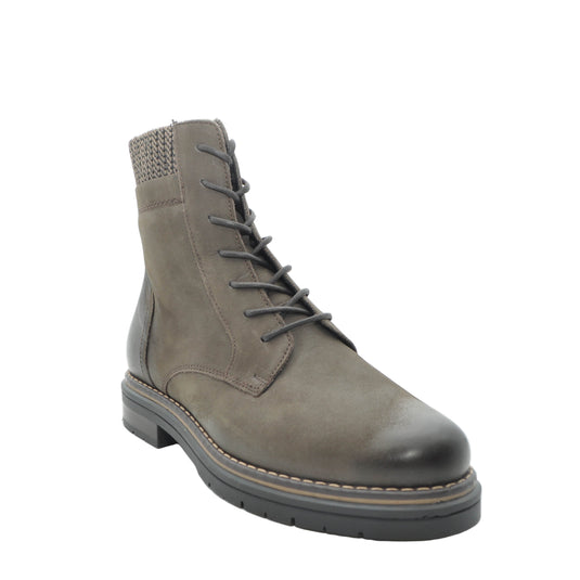 grey lace up boots