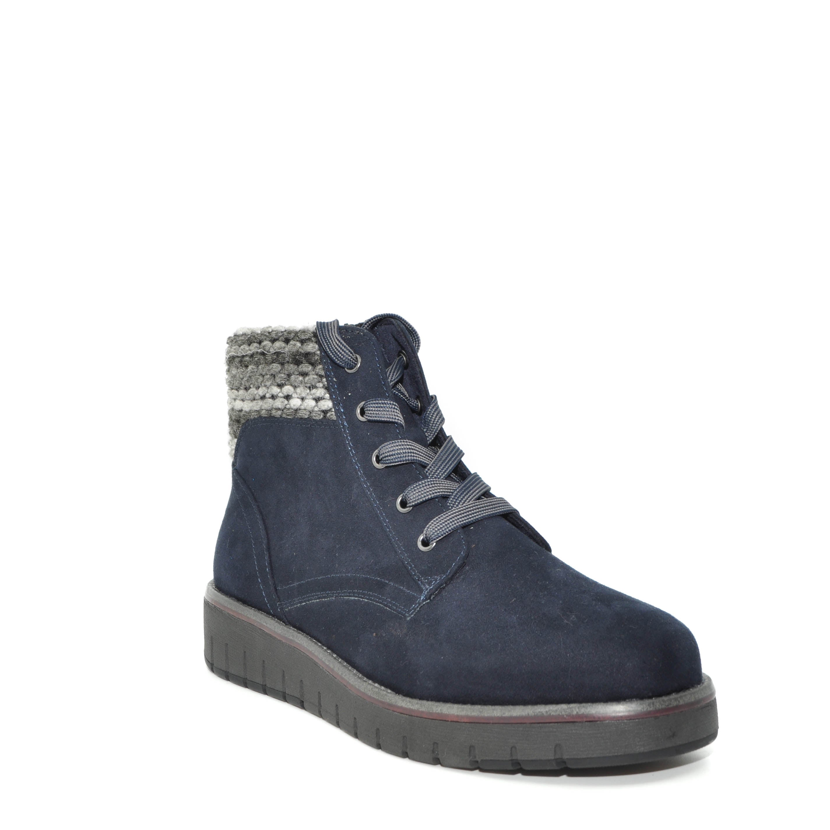 marco tozzi navy ankle boots