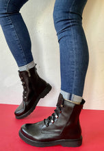 Load image into Gallery viewer, marco tozzi black biker boot