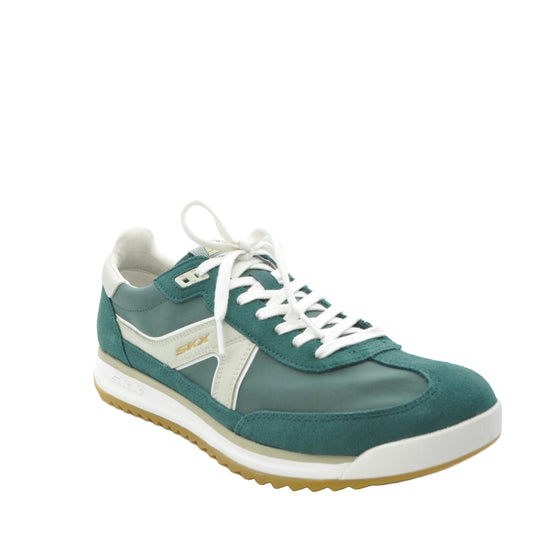 green skechers trainers