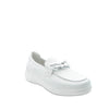 womens white loafers