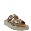 flat leopard print sandals
