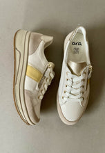 Load image into Gallery viewer, gold casual shoes