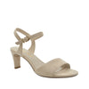 beige low heels