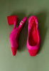 pink marco tozzi heels