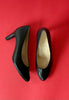 gabor black heeled shoes