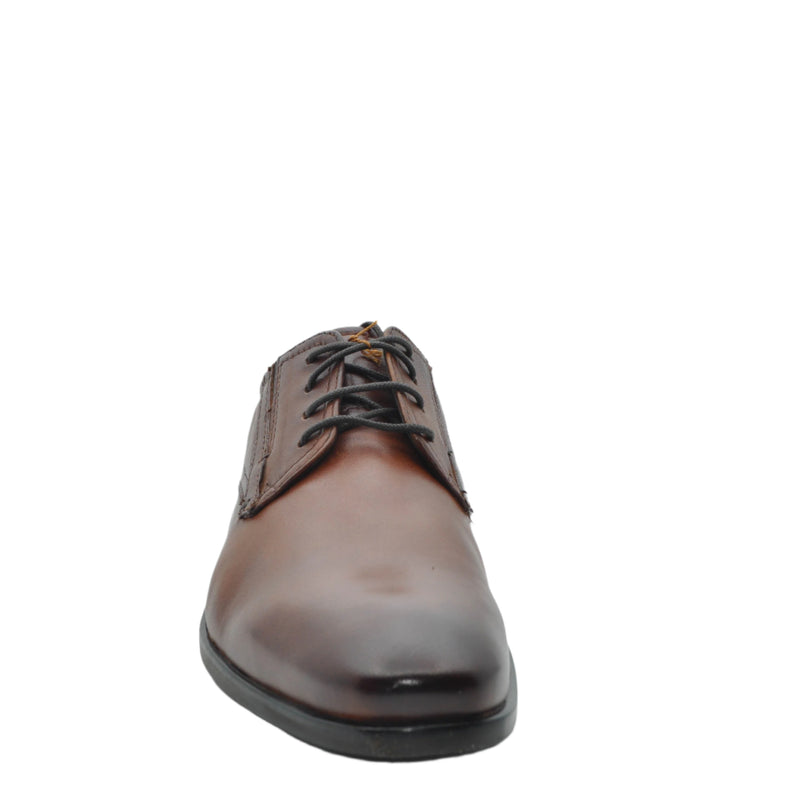 Load image into Gallery viewer, brown tuxedo shoes

