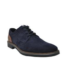 Load image into Gallery viewer, navy suede mens shoes