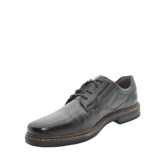 wide fitting black formal shoes