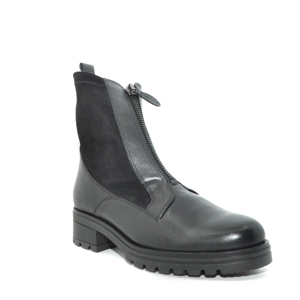 gabor black chunky boots