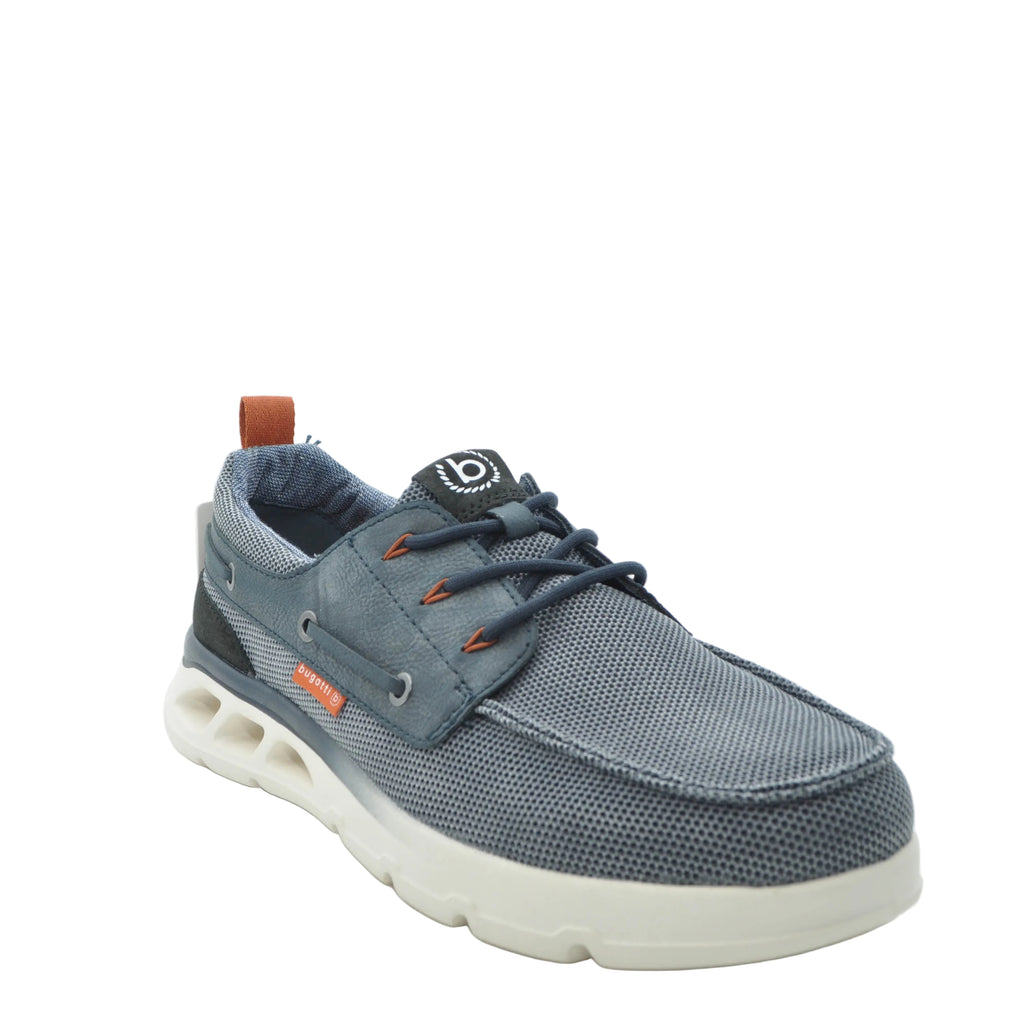 navy bugatti shoes for men