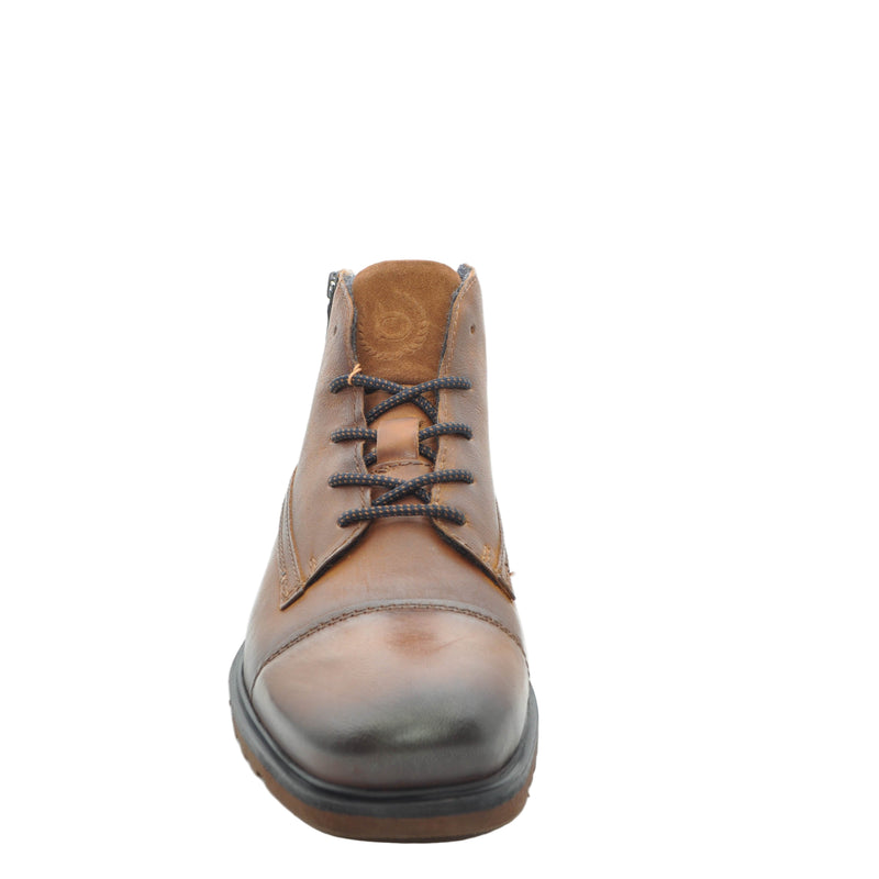 Load image into Gallery viewer, brown mens bugatti boots

