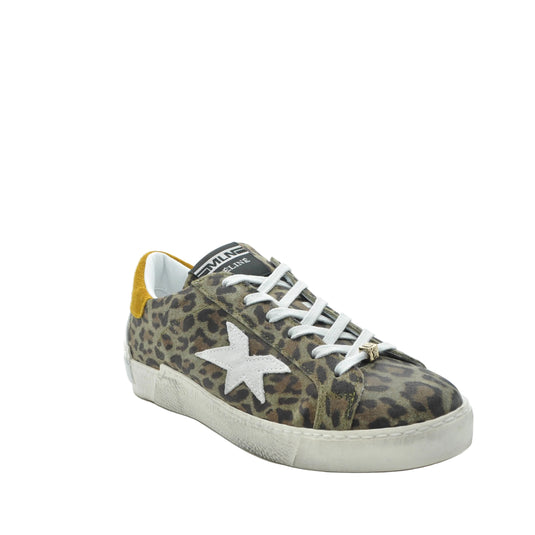 womens leopard print trainers