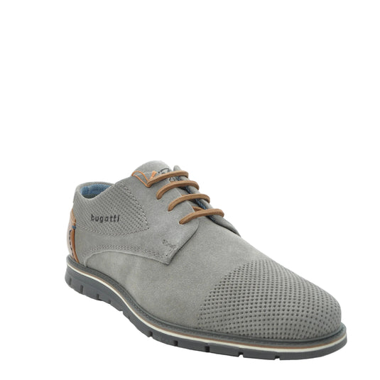 grey bugatti smart casual shoes