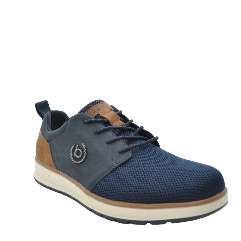Load image into Gallery viewer, navy bugatti mens shoes

