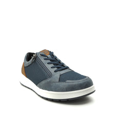Load image into Gallery viewer, mens navy casual shoes