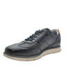 navy mens leather shoes