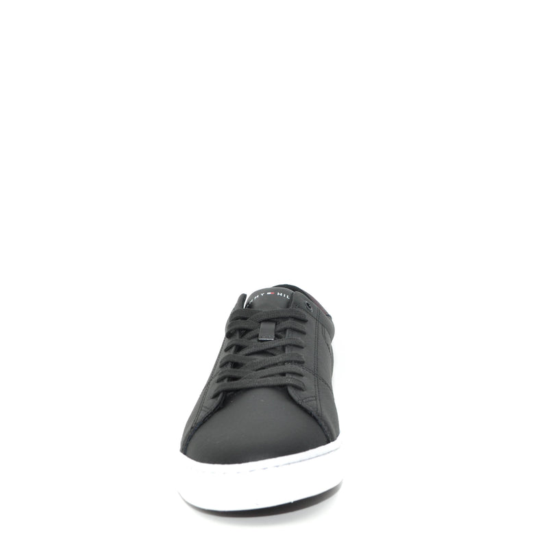 Load image into Gallery viewer, mens black casual sneakers
