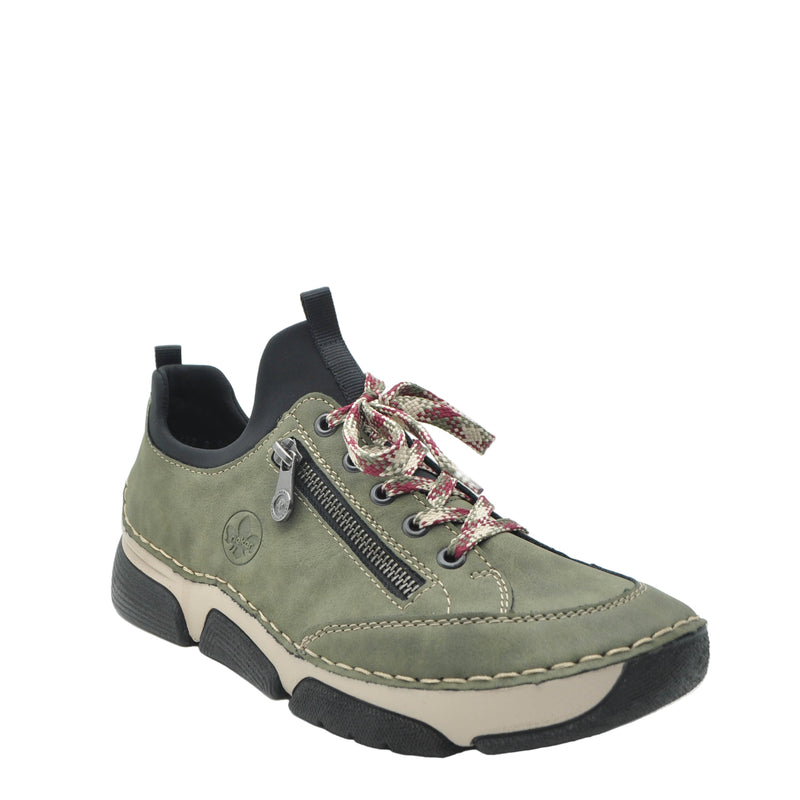 Load image into Gallery viewer, green rieker shoes
