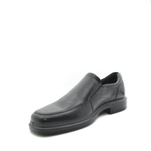 Load image into Gallery viewer, ecco black slip on shoes