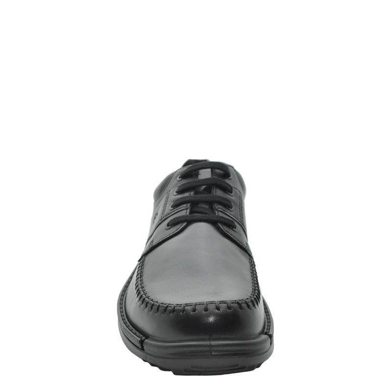 Load image into Gallery viewer, black ecco casual shoes for men
