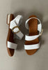 white everyday sandals