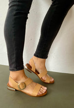 Load image into Gallery viewer, leather sandals for women