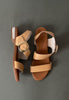 tan leather sandals