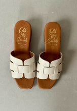 Load image into Gallery viewer, white ladies sandals