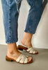 white mule sandals for women