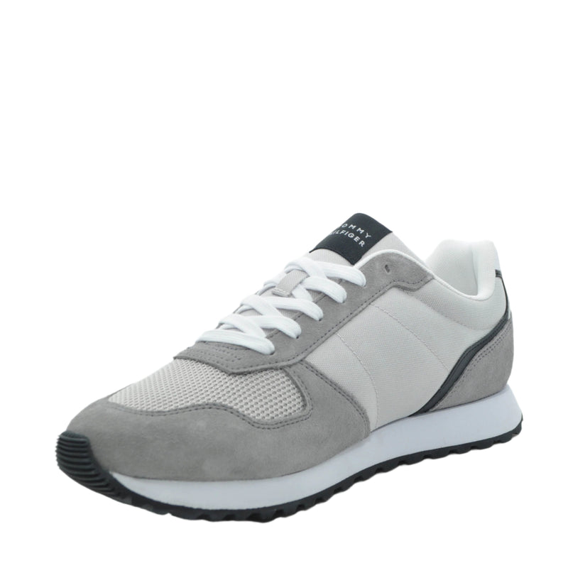Load image into Gallery viewer, tommy hilfiger grey trainers
