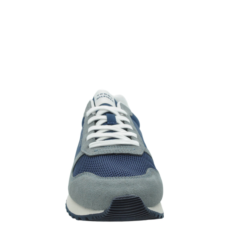 Load image into Gallery viewer, navy mens trainers
