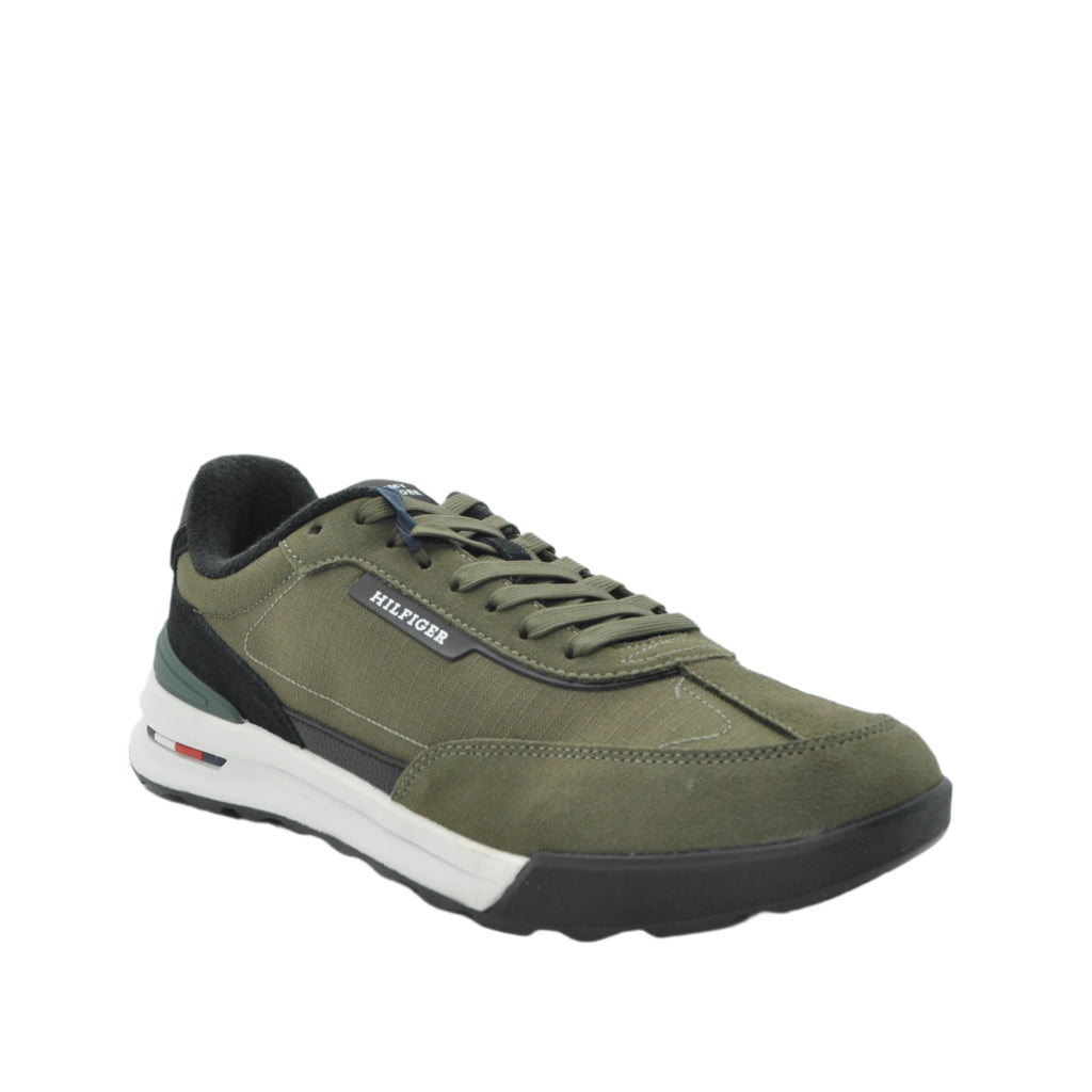 tommy hilfiger green trainers