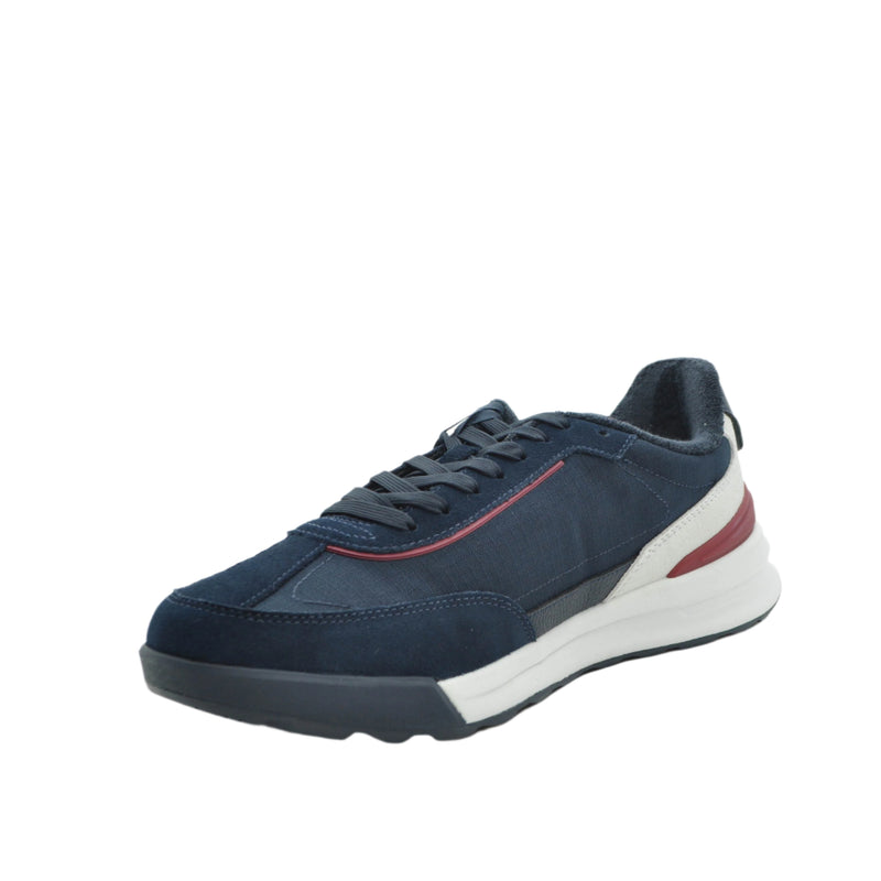 Load image into Gallery viewer, navy trainers for men

