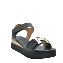 Load image into Gallery viewer, black platform sandals