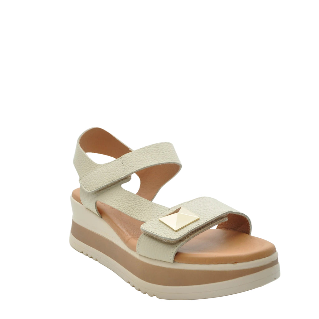 cream wedge sandals