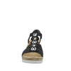 black wedge rieker sandals